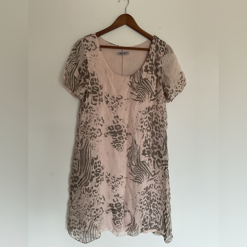 Pink Silk Sundress